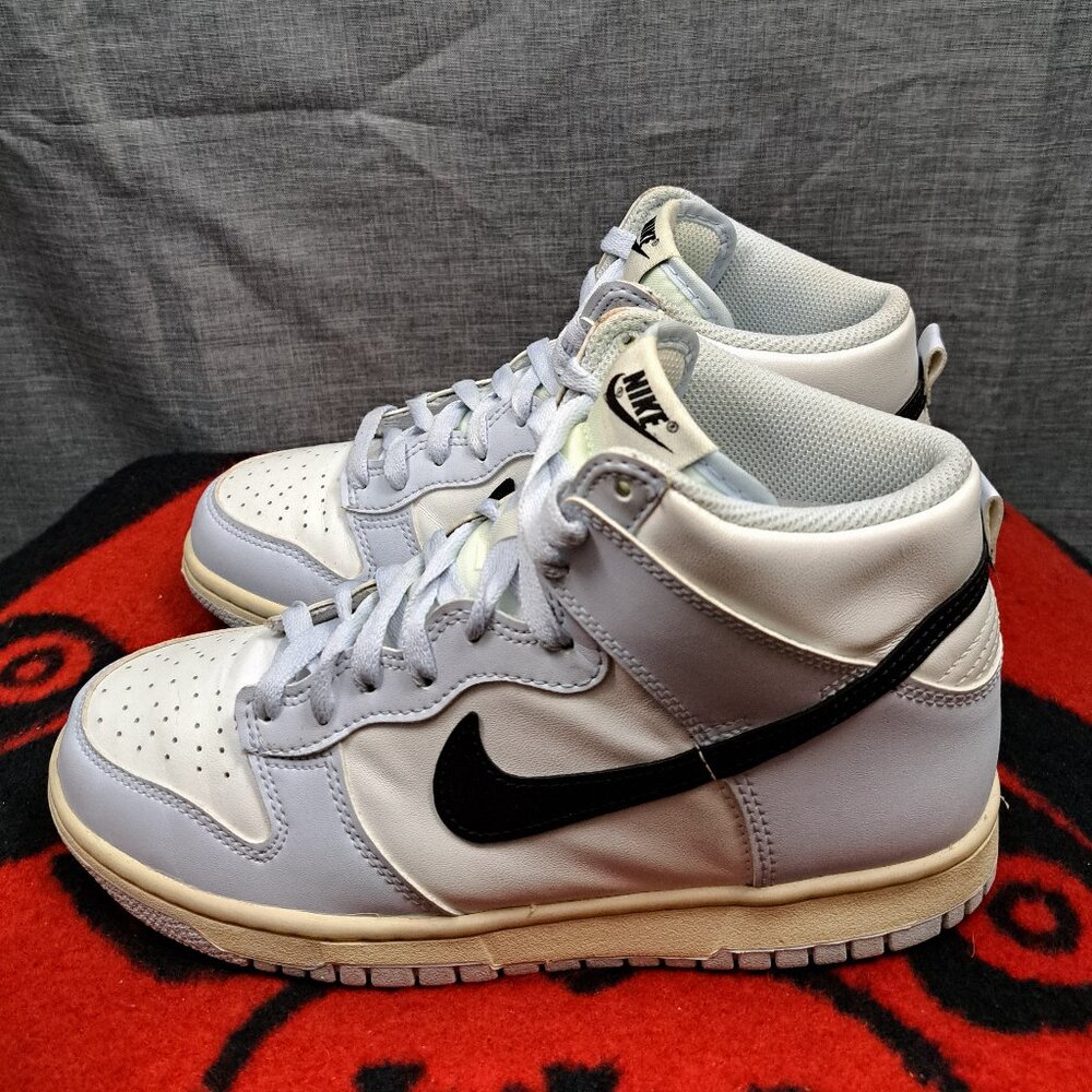 %Nike Dunk High Aluminum DB2179 110 GS Size Boys 7Y A6